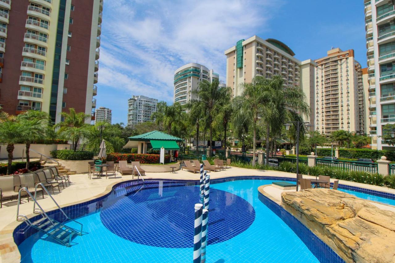 Flat na Barra da Tijuca. Apartment Rio de Janeiro Bagian luar foto